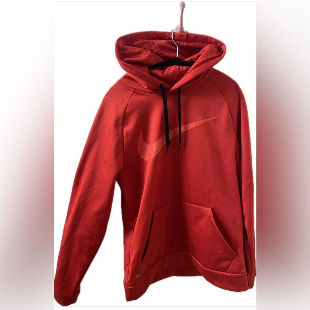Nike Dri-FIT Red Hoodie
